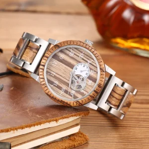Mechanical Automatic Watches New Arrival Men Fashion Watch Automatic Mechanical Skeleton Watch