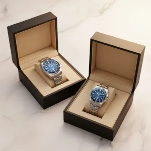 Mechanical Watch Automatic Waterproof Auto Date Wristwatch for Men Women Couple Lover Luminous Time Scale