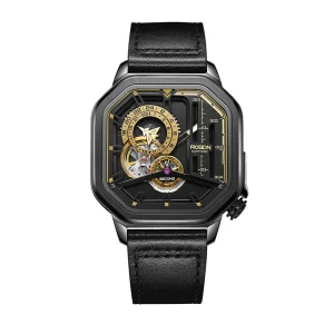 Mechanical Watch Movement From Japan Automatic Watches Wrist Watch Mechanical Big Case Chronograph Man Wearing