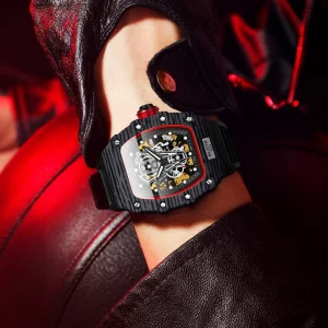 Mechanical Watch Waterproof Automatic Movement Fashion Sports Watch Custom Brand Men Watch