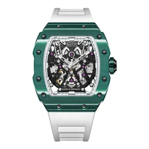Mechanical Watch for Men Fluorine Rubber Band 5ATM Sapphire Glass Luminous Hands Automatic Wristwatch Montre Homme