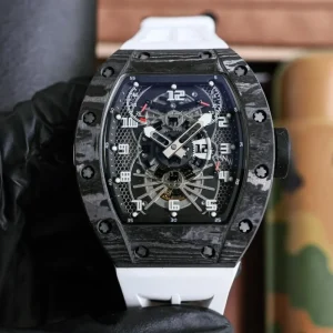 Mechanical Watches Mens Watch Tourbillon GMT Fashion Style Luxury Automatic Watch Rose Gold