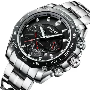 Mechanical Watches Stainless Steel Waterproof Watches for Men Luxury Automatic Watch for Men