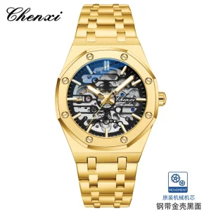 Mechanical Watches for Men High end Hollow Out Fully Automatic Mechanical Watches for Men