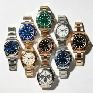 Mechanical Watches for Men and Women with Stainless Steel Straps and Sapphire Crystal Glass Custom logo and Watch Box