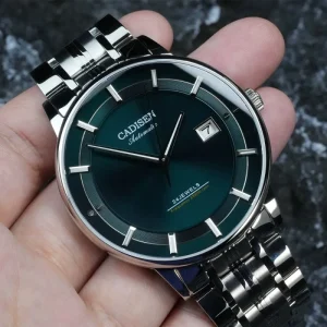 Mechanical Wristwatch MIYOTA 9015 Movement Automatic Ultra-thin Sapphire Waterproof Rose Gold Business Watch