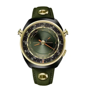 Men Analog Display Automatic Watch Stainless Steel Case
