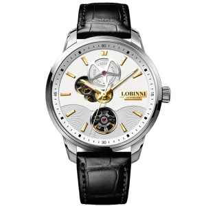 Men Automatic Watch Skeleton Automatic Watches 5018