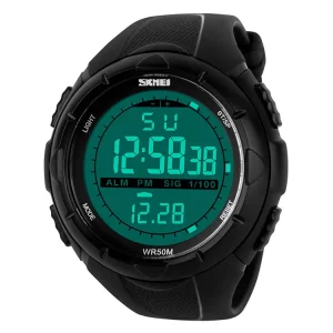 Men Custom Wrist Watch 5 Atm Water Resistant Watch Japan Movement Sports Digital Watches Price