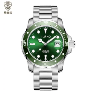 Men Diver Watch Calendar Wrist Automatic Stainless Steel Sports Watch