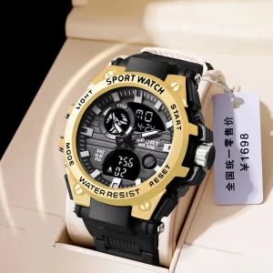 Men Fashion Style Led Waterproof Digital Watch Led Factory Wristwatch Sports Watch