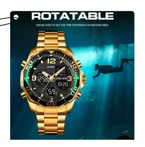 Men Luxury Model 1649 Analog Digital Watch Reloj De Hombre Manufacturer