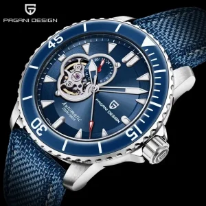 Men Mechanical Watch NH39 Sapphire Glass Waterproof Wristwatch