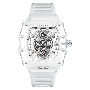 Men Quartz Sport Tonneau Wristwatch