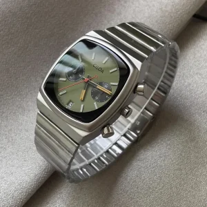 Men Square Watches Vintage Analog Automatic Dress Wristwatch Classic Minimalist Casual Mechanical Watch