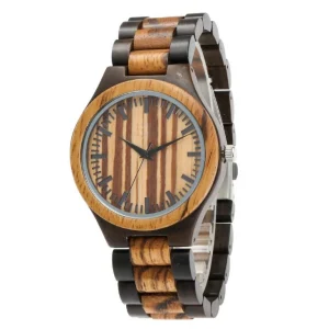 Men Top Watch Wooden Wristwatch Sandalwood Luxury Fashion Business Watch Personalized Engraved Custom Wood Clock