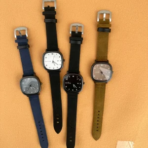 Men Watch Leather Quartz Men’s Wristwatch Waterproof Luminous Sports Date Luxury Watches Man