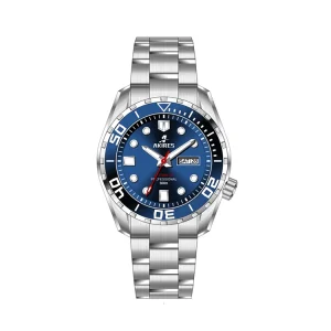 Men’s 20ATM 200 Meters Water Resistant Automatic Diver Watch 316L Stainless Steel Deep Diver Watches Luminous Hands Diving