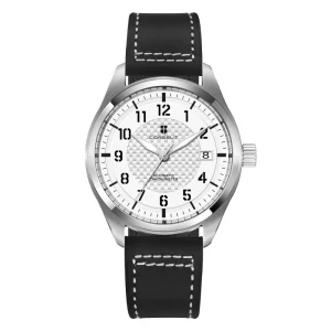 Men’s 40mm Automatic Mechanical Sport Pilot Watch Stainless Steel Sapphire Glass NH35 Business