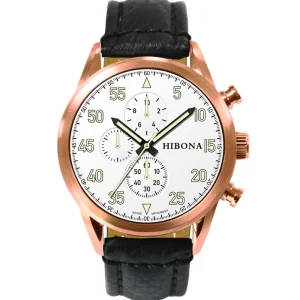 Men’s Automatic Chronograph Watch Stainless Steel Case ETA 7750