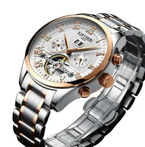 Men’s Automatic Mechanical Watch Factory Direct Sale Waterproof Shockproof Alloy