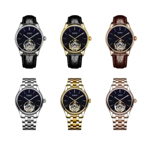 Men’s Automatic Mechanical Watch Fashion Star Waterproof Tourbillon Watch