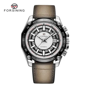 Men’s Automatic Mechanical Watch Luminous Analog Alloy Case Vintage Style 22mm Band Low MOQ Manufacturer