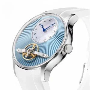 Men’s Automatic Mechanical Watch Sapphire Glass Stainless Steel Rubber Strap Customization Logo Wristwatch OEM