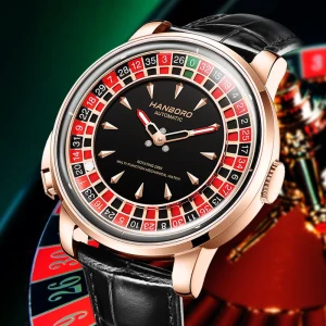 Men’s Automatic Mechanical Watch Waterproof Digital Dial