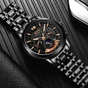 Men’s Automatic Mechanical Watch Waterproof Luminescent Sports Fashion Casual Men’s Wristwatch