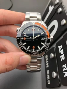 Men’s Automatic Mechanical Watch Waterproof Self Wind Rubber Ceramic Bezel Pointer Wrist Watch