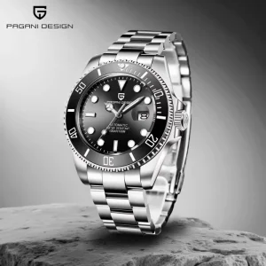 Men’s Automatic Self-Winding Mechanical Watch Sapphire Glass Dial