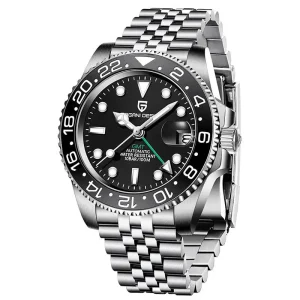 Mens Automatic Wrist Watch GMT with Jubilee Straps
