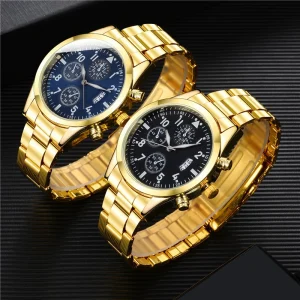 Men’s Business Fashion Calendar Multi-functional Quartz Watch