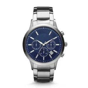 Men’s Business Quartz Stainless Steel Luxury Watch Fashionable Vintage Style Sapphire Crystal Dial 5BAR Water Resistant