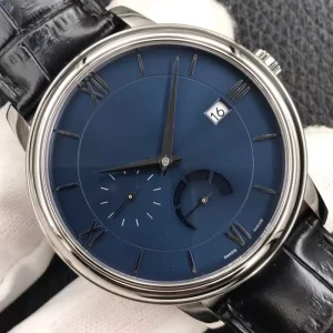 Men’s Business Sports Automatic Mechanical Watch with Power Reserve Chronograph and Tachometer Functions