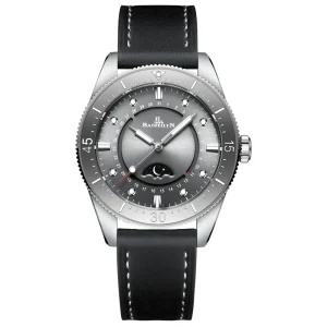 Men’s Business Stainless Steel Luxury Moon Phase Automatic Mechanical Watch