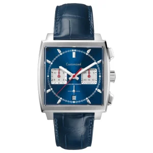 Men’s Business Watch Fashion Personality Rectangular Multifunctional Chronograph