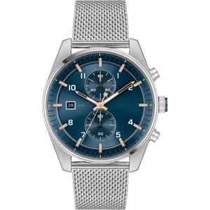 Men’s Business Watch Stainless Steel Band Automatic Mechanical Luminous Calendar Luxury Sports Water Resistant 42mm