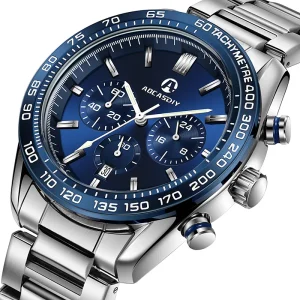 Men’s Business Watch Unique Design Luxurious Fashionable Waterproof Calendar Luminous