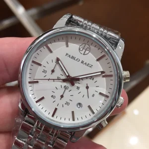 Men’s Business Wrist Watch Three Eye Six Pin Multifunctional Quartz Watch Waterproof Calendar Watch