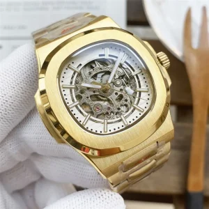 Men’s Casual 3-jump-hour Automatic Mechanical Steel Bracelet Watch