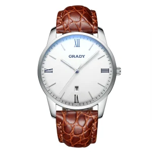 Men’s Casual Luxury Fashion Business Stainless Steel Waterproof Sports Watch, Date, Quartz Wristwatch