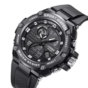 Men’s Digital Watch LED Dual Display Sports Watch