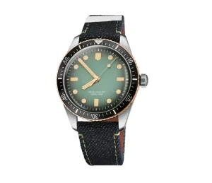 Men’s Diver Watch 316L Stainless Steel Case Genuine Leather Watch Band Japan Automatic Mechanical 200m Diver Watch