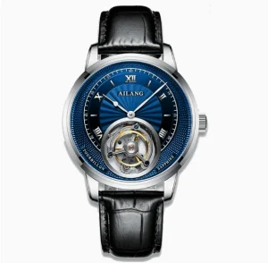 Men’s Elegant Real Tourbillon Mechanical Classic Business Automatic Watch Stainless Steel Sapphire OEM