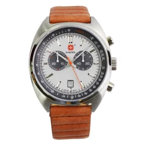 Men’s Fashion Casual Dress Watch Quartz Wristwatches Vintage Movement Chronograph