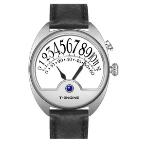 Men’s Fashion Minimalist Men’s Business Genuine Mechanical Watch Crazy Hour Movement