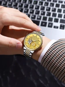 Men’s Fully Automatic Mechanical Watch Luminous Wristwatch