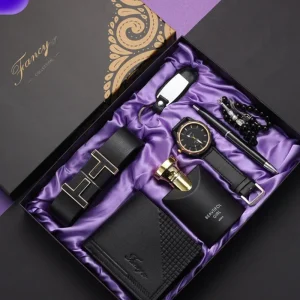 Men’s Gift Set Watch Belt Wallet Valentine’s Day Business Gift